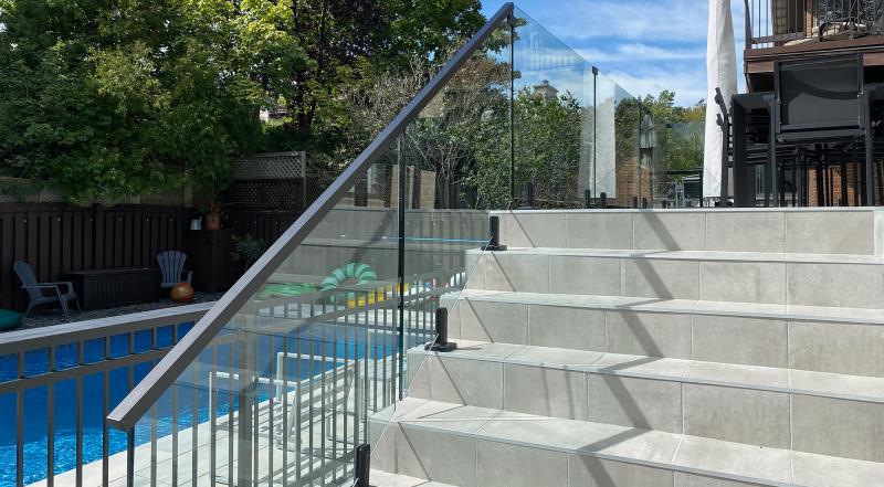 Cloture verre Blainville Sainte-Thérèse Boisbriand